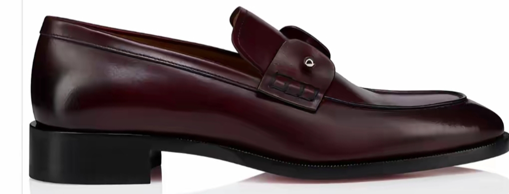 Ethonor Chelsea Moc, Flat Calf Leather Loafer in Oxblood